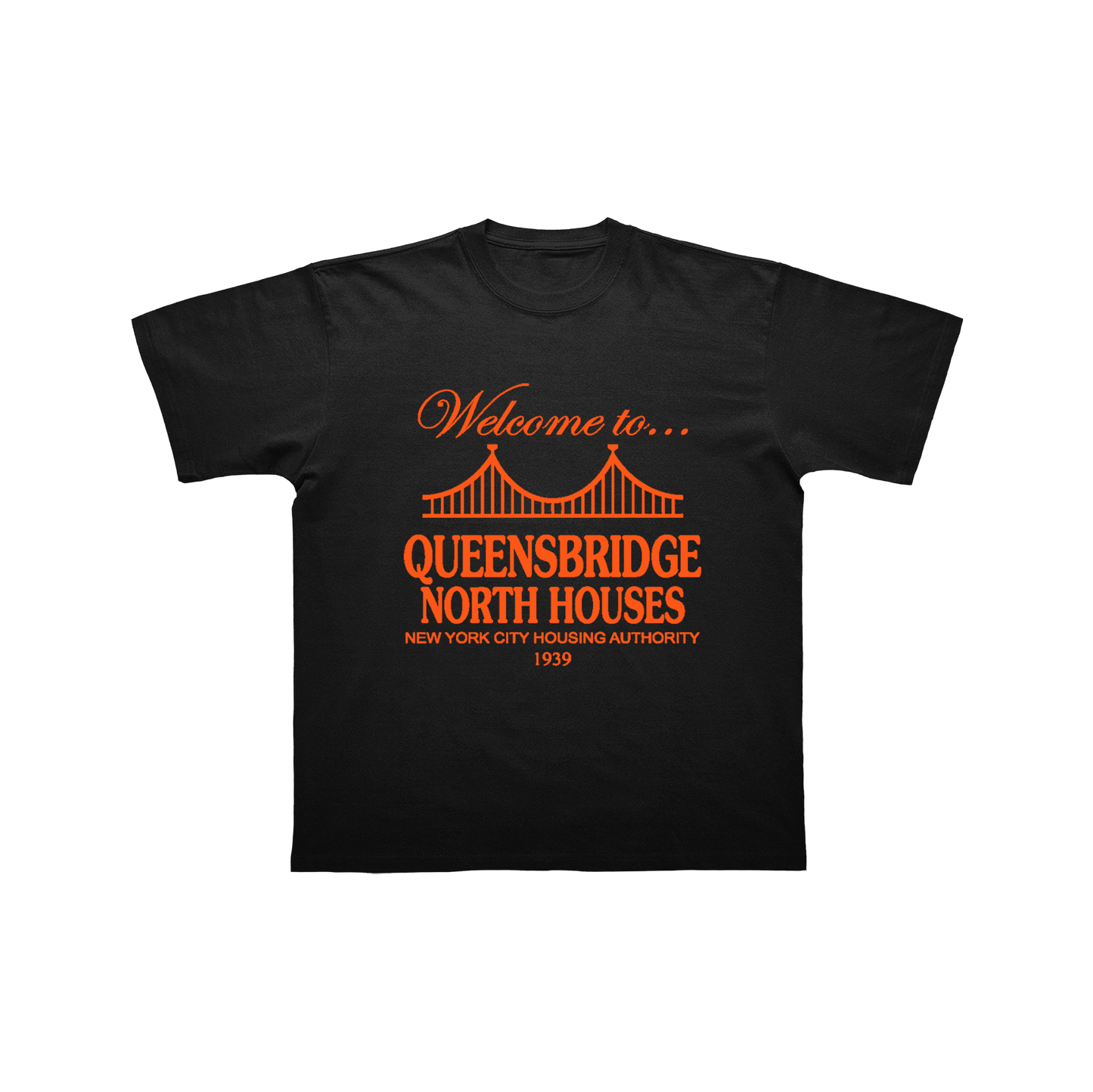 T-SHIRT QUEENSBRIDGE NOIR