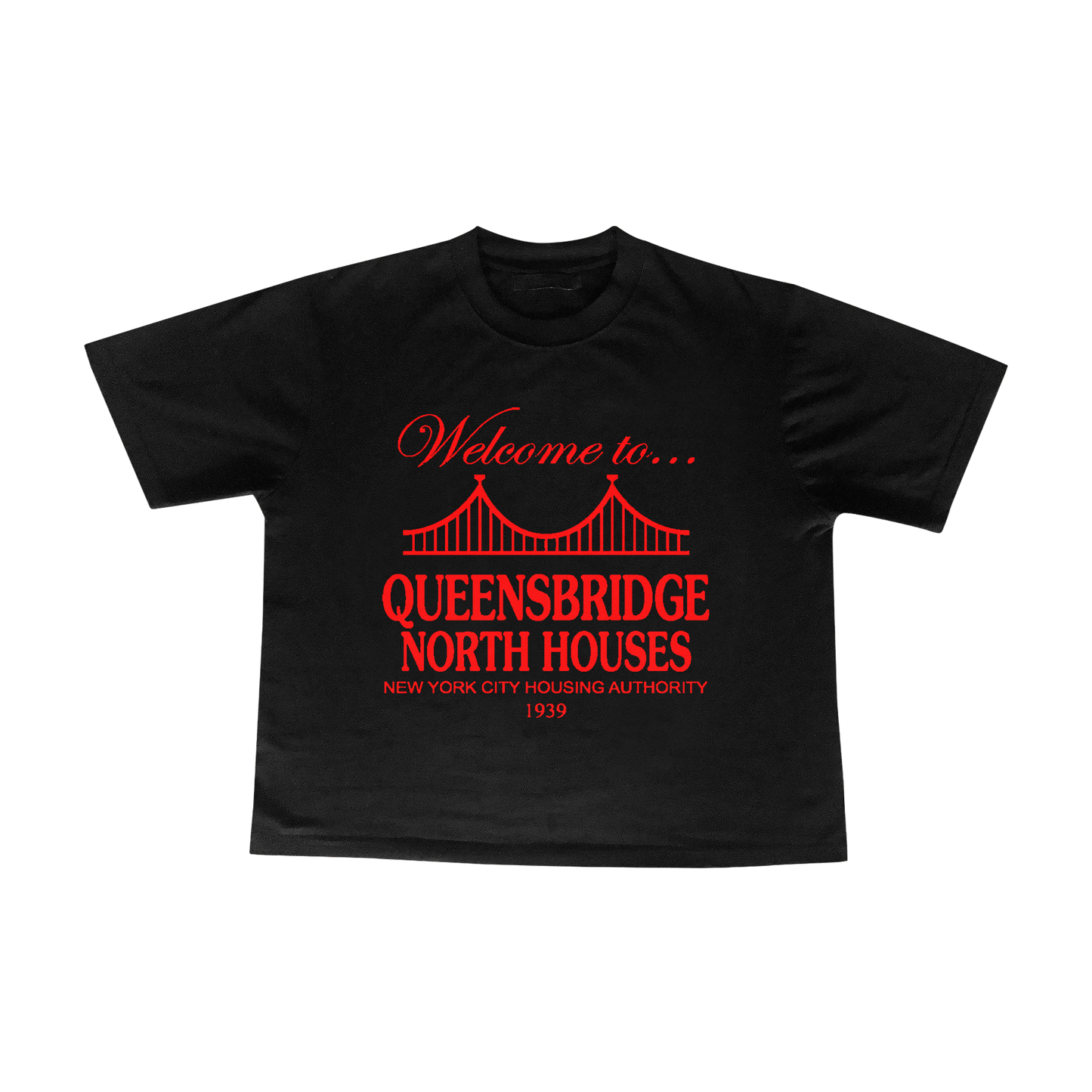 T-SHIRT QUEENSBRIDGE NOIR