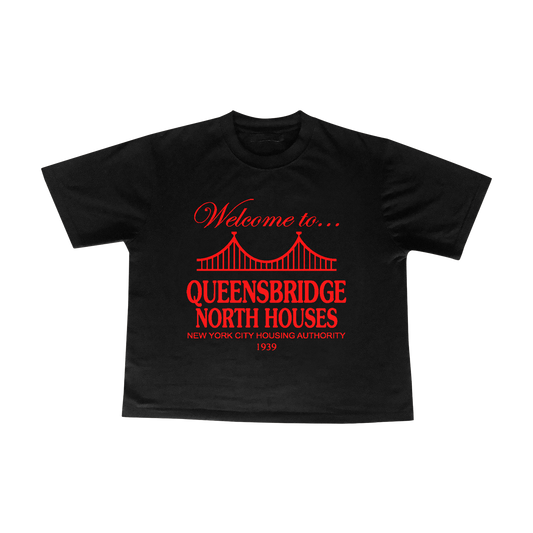 T-SHIRT QUEENSBRIDGE NOIR