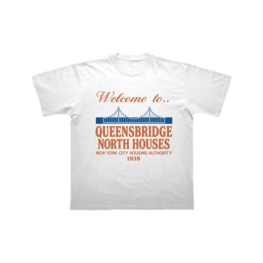 T-SHIRT QUEENSBRIDGE BLANC